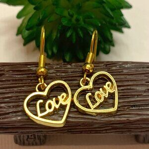 Valentine's Day, Heart Earring, Love Earring, Gift Idea, Anniversary Gift